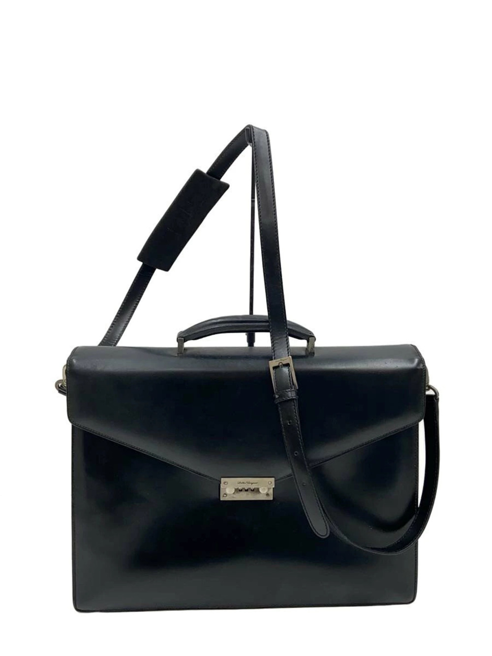 Salvatore Ferragamo Bag Leather Black